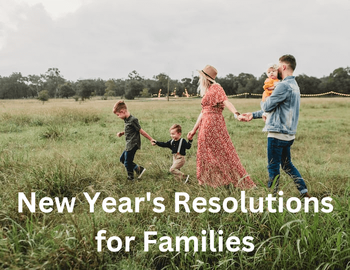 New Year's Resolutions for Families